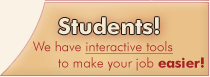 PROFESSIONALS - We have interactive tooles to make your job easier